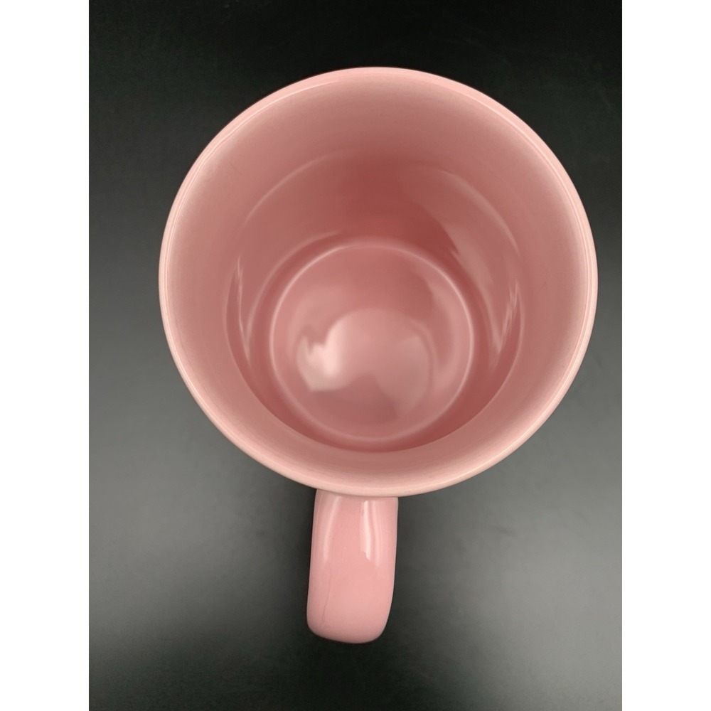 Hello Kitty Sanrio 2011 Pink & White Polka Dot 12oz Ceramic Mug Cup - Picture 4 of 7